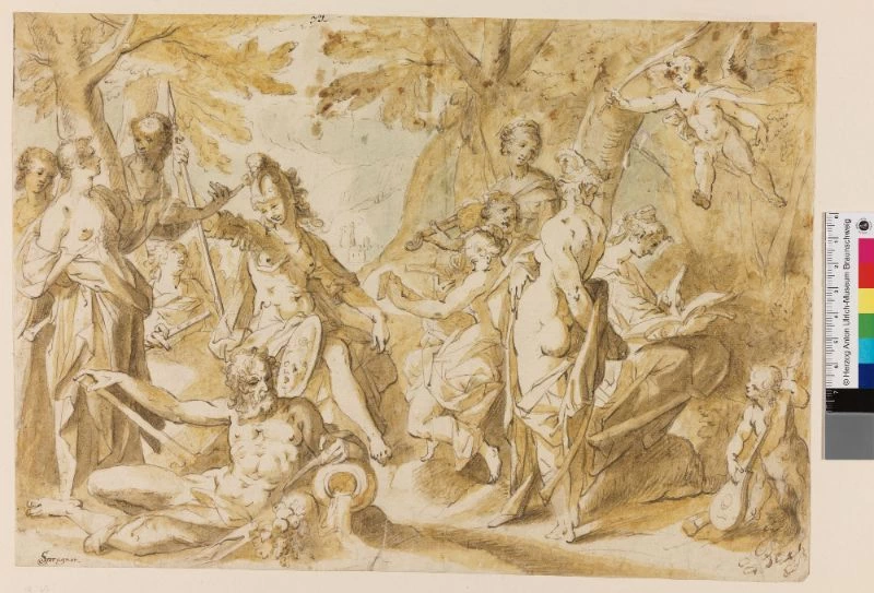 Bartholomeus Spranger - 131, Allegoria della musica, Herzog Anton Ulrich, Museum